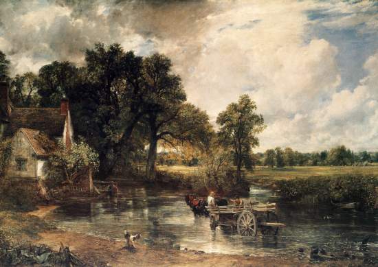 The Haywain by John Constable